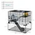 PawHut - Cage hamster-3 niveaux avec roue-H.57cm-noir