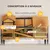 PawHut - Maison tortues niches rampes acier bois PawHut - Maison tortues niches rampes acier bois