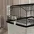 PawHut - Cage hamster 2 étages avec roues, plate, éch, acc - trans noir