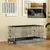 PawHut - Cage cochon d'inde 2 zones plateforme rampe portes-noir et gris PawHut - Cage cochon d'inde 2 zones plateforme rampe portes-noir et gris