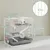 PawHut - CageHamster3niveauxavecaccessoiresH.45cm-blancgris