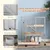 PawHut - Cage Rongeurs Plateforme Rampe Gamelle Etagere-Gris Clair PawHut - Cage Rongeurs Plateforme Rampe Gamelle Etagere-Gris Clair