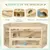 PawHut - Cage Hamster 2 étages, biberon eau, fenêtres, toit ouvrable H.55cm PawHut - Cage Hamster 2 étages, biberon eau, fenêtres, toit ouvrable H.55cm