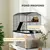 PawHut - Cage rongeur hamster roulettes- noir