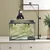 PawHut - Support lampe chauffante reptile-dimensions réglables-noir