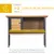 PawHut - Cage à lapin sur pied toit ouvrable H.70cm