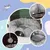 PawHut - Tunnel chat intérieur lit pliable, coussin et balle suspendue-gris