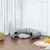 PawHut - Tunnel chat intérieur lit pliable, coussin et balle suspendue-gris