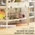 PawHut - Cage Hamster en Bois 2 Niveaux, Étagère, Accessoires H.110cm