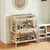PawHut - Cage Hamster en Bois 2 Niveaux, Étagère, Accessoires H.110cm