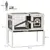 PawHut - Clapier lapin 2 portes verr. toit ouv. plateau excr. - bois blanc