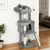 PawHut - Arbre à chat avec niche, hamac, plateforme et griffoirs - gris PawHut - Arbre à chat avec niche, hamac, plateforme et griffoirs - gris