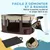 PawHut - ParcPliableChien-marron PawHut - ParcPliableChien-marron