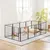 PawHut - Parc enclos chien modulable pliable 12 panneaux H.80cm noir PawHut - Parc enclos chien modulable pliable 12 panneaux H.80cm noir