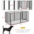 PawHut - Parc enclos modulable pour chien porte 6 panneaux - noir PawHut - Parc enclos modulable pour chien porte 6 panneaux - noir