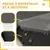 PawHut - Parc chien modulable 8 panneaux pliables avec porte, bâche - noir PawHut - Parc chien modulable 8 panneaux pliables avec porte, bâche - noir