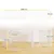PawHut - Barrière pliable modulable 8 panneaux double verrouillage-blanc