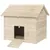 PawHut - grand nichoir canard - en bois - H.91cm - naturel