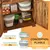 PawHut - Conteneur Croquettes 25L Pliable Roulettes et Accessoires - Gris PawHut - Conteneur Croquettes 25L Pliable Roulettes et Accessoires - Gris