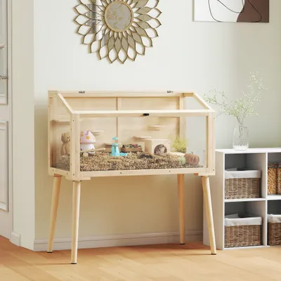 PawHut - Cage Hamster - 7 Plateformes - Multi-Accessoires - H.101cm