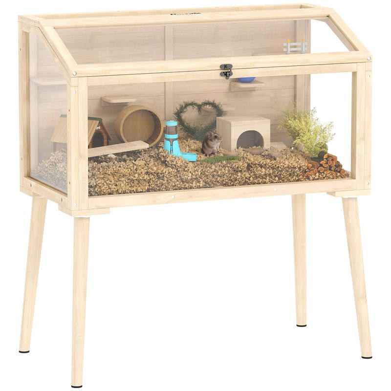PawHut - Cage Hamster - 7 Plateformes - Multi-Accessoires - H.101cm