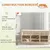 PawHut - Cage hamster 2 étages toit ouvrable fenêtres plateau bois H.55cm PawHut - Cage hamster 2 étages toit ouvrable fenêtres plateau bois H.55cm