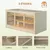 PawHut - Cage hamster 2 étages toit ouvrable fenêtres plateau bois H.55cm PawHut - Cage hamster 2 étages toit ouvrable fenêtres plateau bois H.55cm