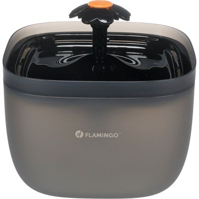 Fontaine à eau Flowie Carrée Noire 2L pour CHAT et PETIT CHIEN