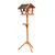 PawHut - Mangeoire nichoir sur pied bois H.150 cm - beige PawHut - Mangeoire nichoir sur pied bois H.150 cm - beige