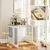 PawHut - Cage pour chien en bois - verrouillables- H.71cm - blanc PawHut - Cage pour chien en bois - verrouillables- H.71cm - blanc