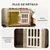 PawHut - Cage pour chien porte couliss verrouill H.63cm - beige bois noyer