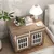 PawHut - Cage pour chien porte couliss verrouill H.63cm - beige bois noyer