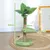 PawHut - Arbre à chat avec plateforme, griffoir, 2 boules - beige vert