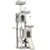 PawHut - Arbre à chat jeux multiples sisal naturel H.177cm-gris clair PawHut - Arbre à chat jeux multiples sisal naturel H.177cm-gris clair