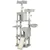 PawHut - Arbre à chat jeux multiples sisal naturel H.177cm-gris clair PawHut - Arbre à chat jeux multiples sisal naturel H.177cm-gris clair