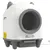 PawHut - Bac à litière autonettoyante 80L - blanc gris PawHut - Bac à litière autonettoyante 80L - blanc gris