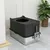 PawHut - Maison de Toilette XL 65L Grande Taille H.38cm-Noir PawHut - Maison de Toilette XL 65L Grande Taille H.38cm-Noir