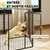 PawHut - Parc chien modulable pliable 6 panneaux porte H.80cm-noir PawHut - Parc chien modulable pliable 6 panneaux porte H.80cm-noir