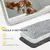 PawHut - Parc de mise bas pour chien  - H.50cm - blanc