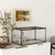 PawHut - Terrarium en verre - Couvercle coulissant verrouillable - noir