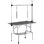 PawHut - Table toilettage pliante chien-réglable, étagère, 100kg max-noir PawHut - Table toilettage pliante chien-réglable, étagère, 100kg max-noir