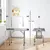 PawHut - Table toilettage pliante chien-réglable, étagère, 100kg max-noir