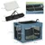 PawHut - Sac pliable pour animaux - 2 poignées, 3 portes - H.51cm - bleu PawHut - Sac pliable pour animaux - 2 poignées, 3 portes - H.51cm - bleu