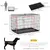 PawHut - cage chien pliable 2 portes verrouill. plateau amo. H.82 cm - noir PawHut - cage chien pliable 2 portes verrouill. plateau amo. H.82 cm - noir