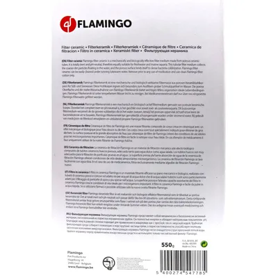 Céramique de filtration en tubes (Nouilles) 550 g pour Aquarium