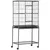PawHut - Cage oiseaux portable 4 mangeoires PawHut - Cage oiseaux portable 4 mangeoires
