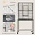 PawHut - Cage oiseaux portable 4 mangeoires PawHut - Cage oiseaux portable 4 mangeoires
