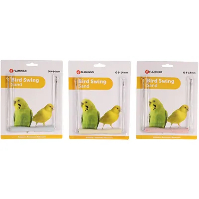 Balançoire perchoir pour oiseaux couleur aléatoire