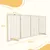 PawHut - Barrière Chien 4 Panneaux Modulable Auto portante H.76cm-Bois PawHut - Barrière Chien 4 Panneaux Modulable Auto portante H.76cm-Bois