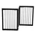 PawHut - Barrière sécurité modulable pliable H.76 cm - brun